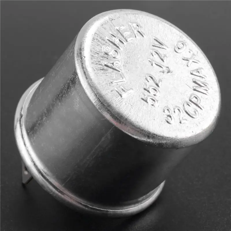 A73Q-Classic Car Flasher Unit Relay Indicators 12V Light Turn Signal 2 Pin