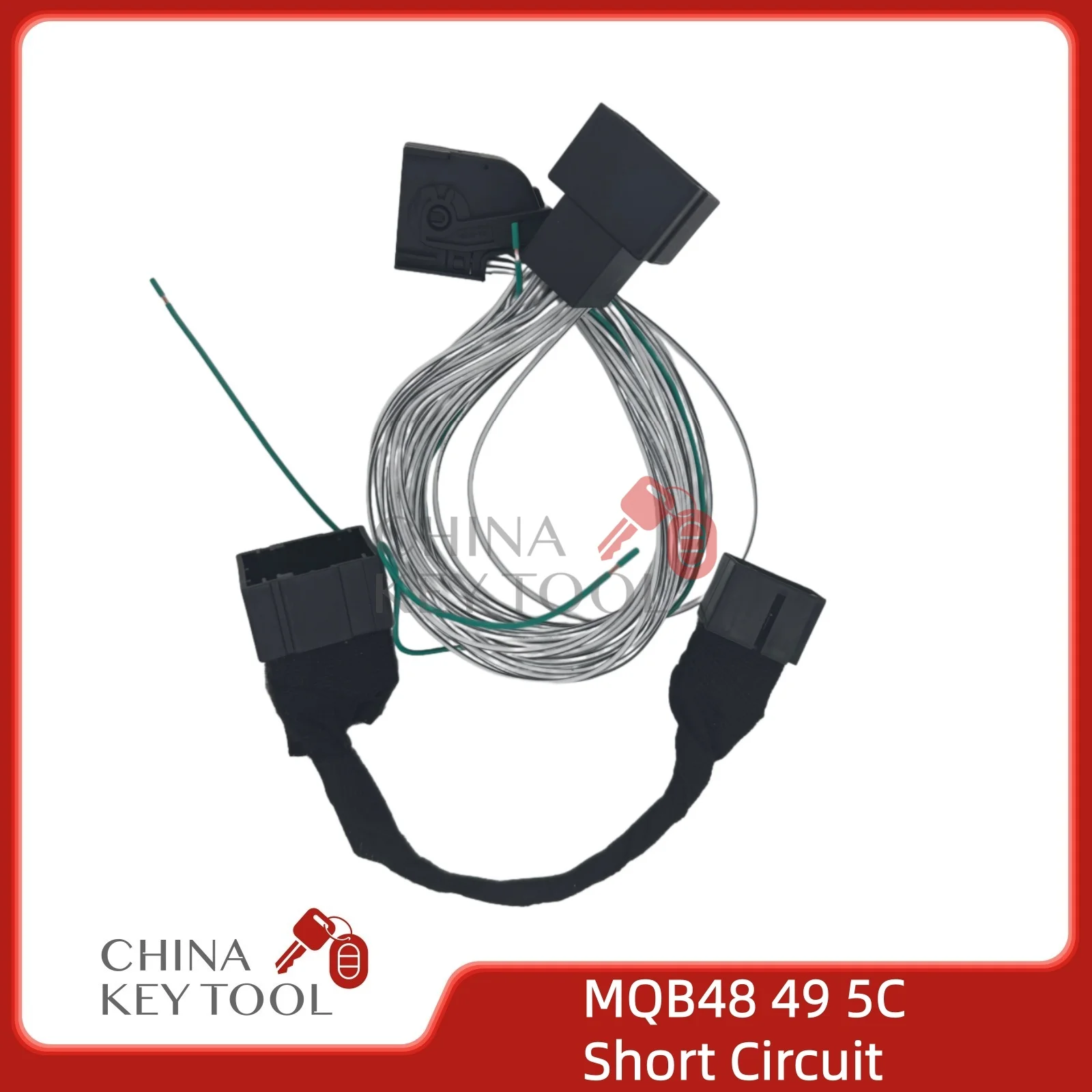 Short Connect Cable for Lighting Up Dashboard instrument panel on Volkswagen, Skoda, and Audi MQB48 MQB49 5C ELV And Kessy