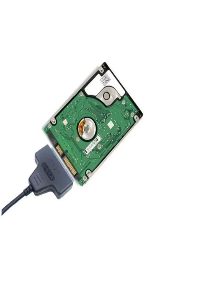 Portable SATA to USB Hard Drive Adapter Cable, Flexible Cord for Data Transfer and Playback, Universal for All Operating Systems