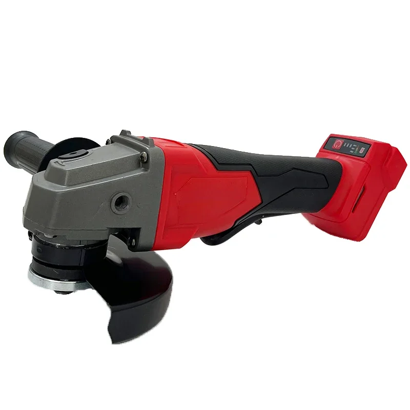 For Milwaukee Electric Cordless Power Tools 125mm Brushless Angle Grinder Polishing Cutting Machine No-Lock Paddle Switch