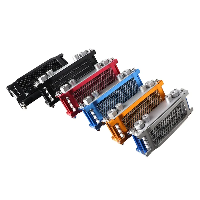 Motorcycle Oil Radiator Cooler Engine Cooling Universal Parts For Honda Monkey Yamaha Kawasaki 50cc-140cc Dirt Pit Bike ATV