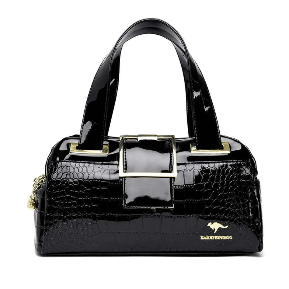 Genuine Fashion Luxury  HIgh Quality  Designer 3 Layers  Bags for Women Purses and Tote Bag  Crocodile Pattern  Leather 2024