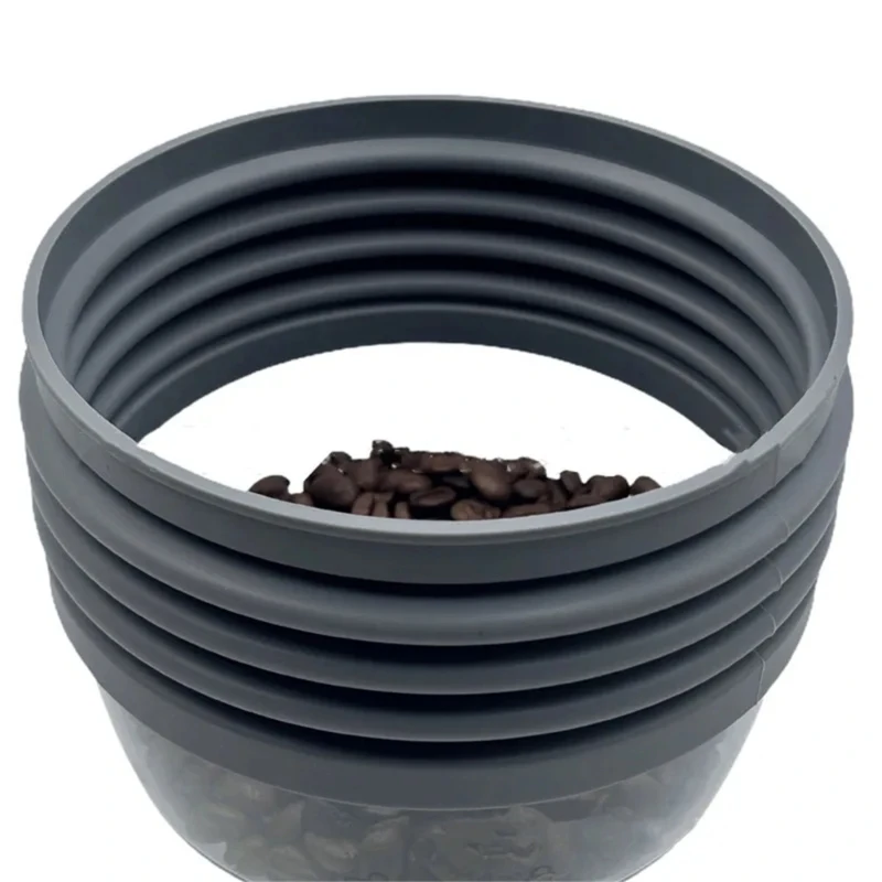Компрессионный рулон для отходов кофемолки, простая в использовании силиконовая текстура для прямой поставки кофе