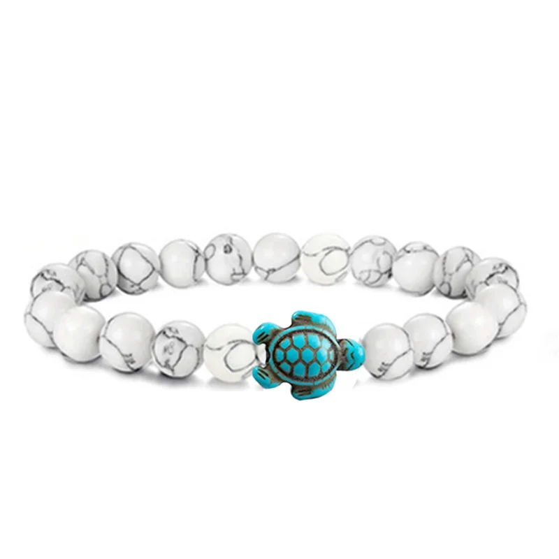 

AB7-Natural Stone Bracelet Couple Bracelet Elastic Size is Most Suitable for Men and Women's Elastic Bracelet C