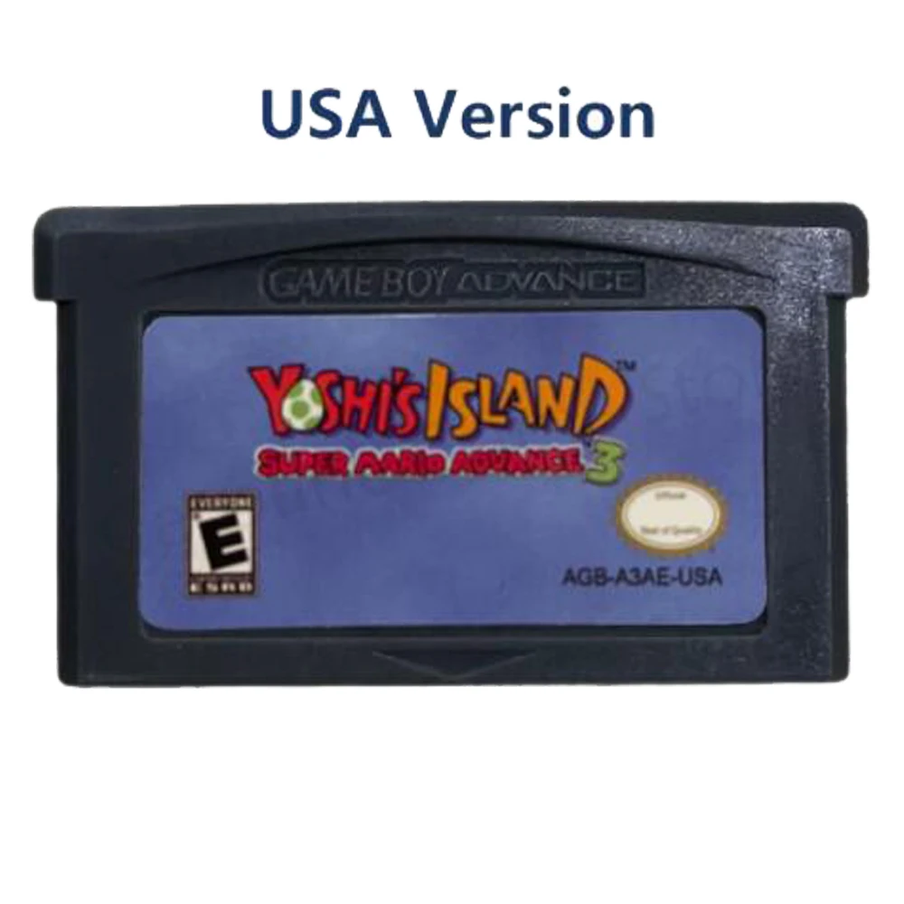 GBA Game Cartridge 32-Bit Video Game Console Card Advance Wario Land 4 Mario Kart for GBA NDS