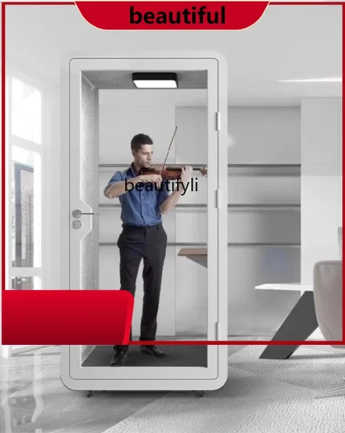 

Mobile phone booth, soundproof room, office phone, singing live stream, indoor recording studio, learning silent warehouse H
