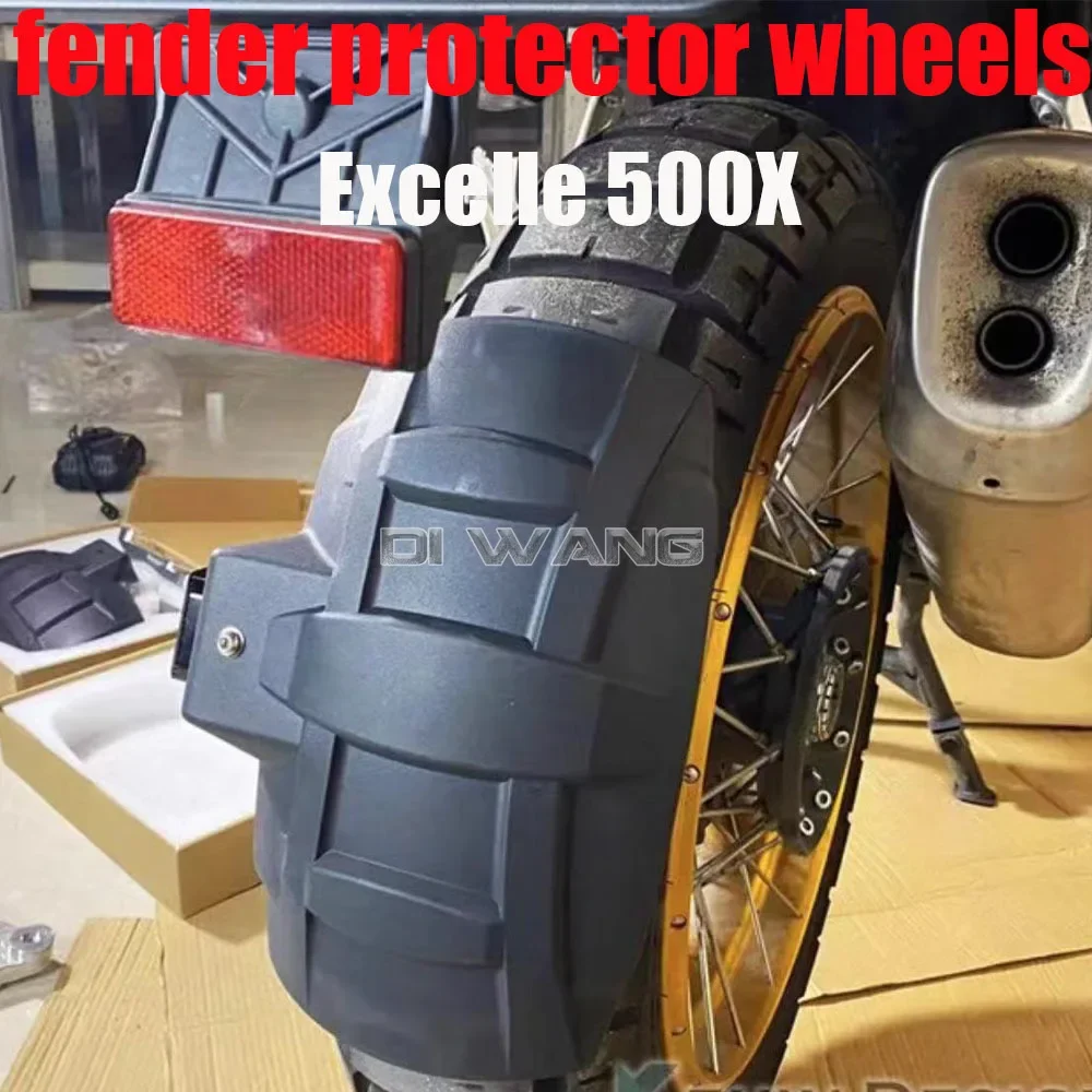 

Rear Fender For COLOVE KY500X / For Macbor Montana XR5 / For Excelle 500X Mudguard Splash Mud Guard Protector Wheel Hugger