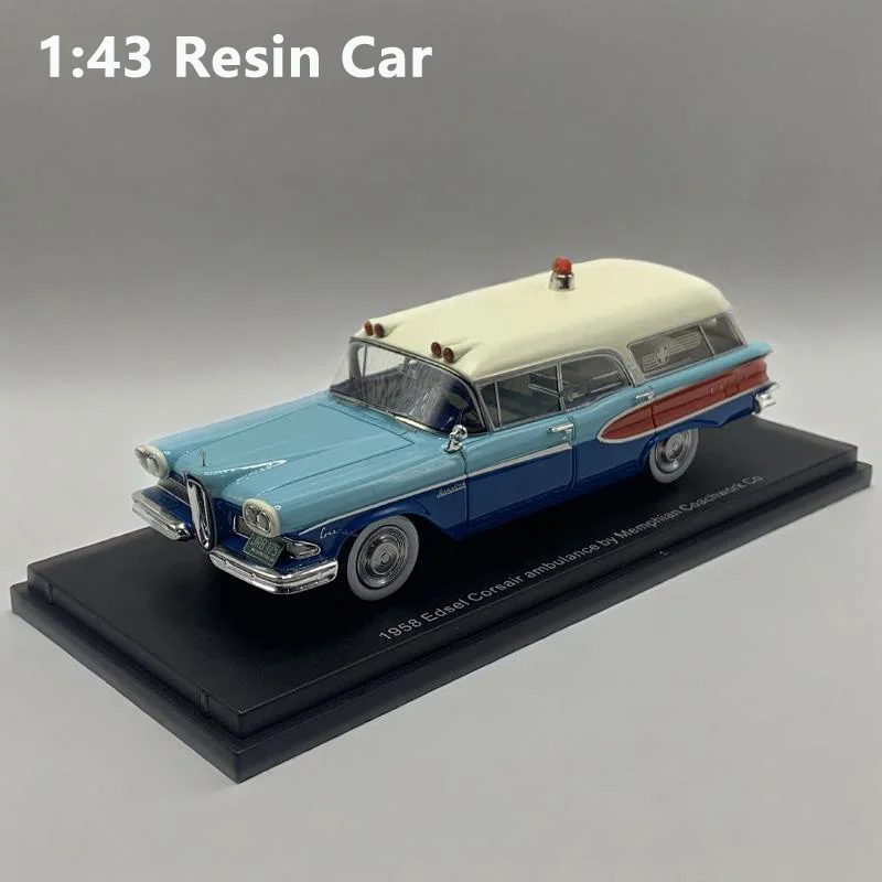 

1:43 Scale Resin Car Model Edsel Corsair Ambulance By Memphian Coachwork Co 1958 Diecast Vehicles Collectible ornament