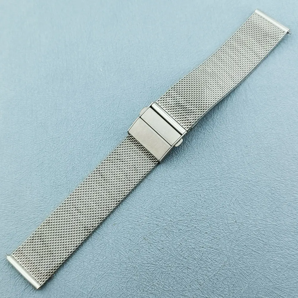 

20mm Soft Steel Strap 316L Stainless Steel Bracelet Easy Assembly Men Watch Accessories NH35 Strap