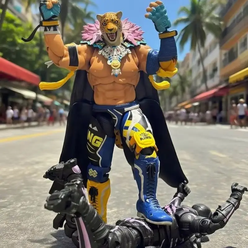 

Bandai Shfiguarts Tekken 8 King Anger Of The Beas Nina Jin Kazama Kazuya Mishima Anime Action Model Collectible Toys Gift