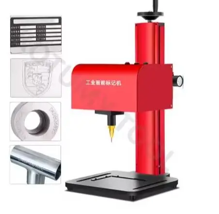 Desktop Pneumatic Marking Machine Metal Engraver For License Plate Aluminum Nameplate Coding Tool