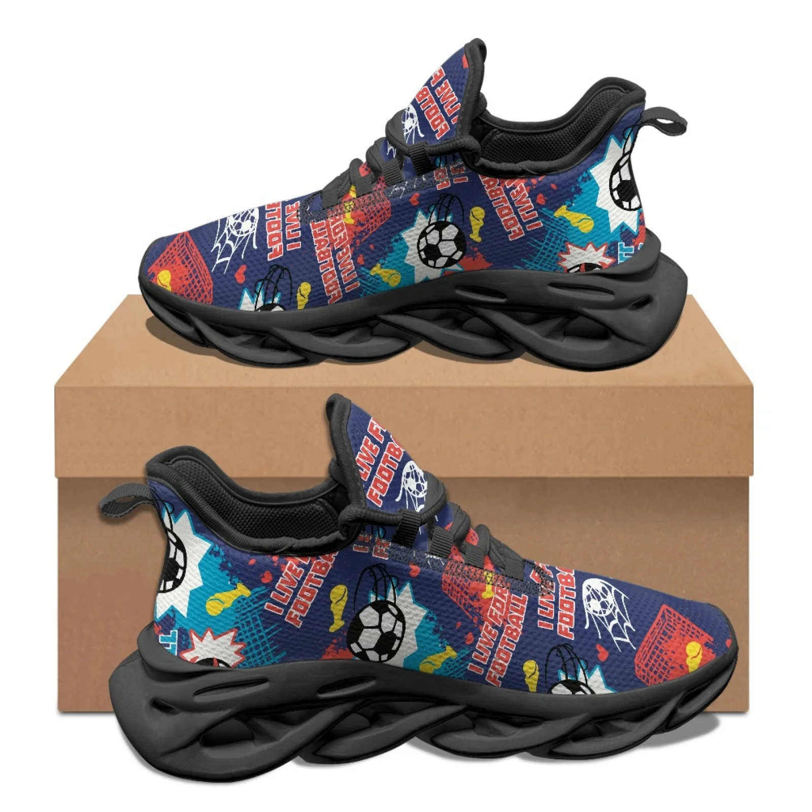 PENSTROLL Football Sport Men's Racing Shoes Men's Running Shoes for Mens Lightweight Men’s Blade Sneakers