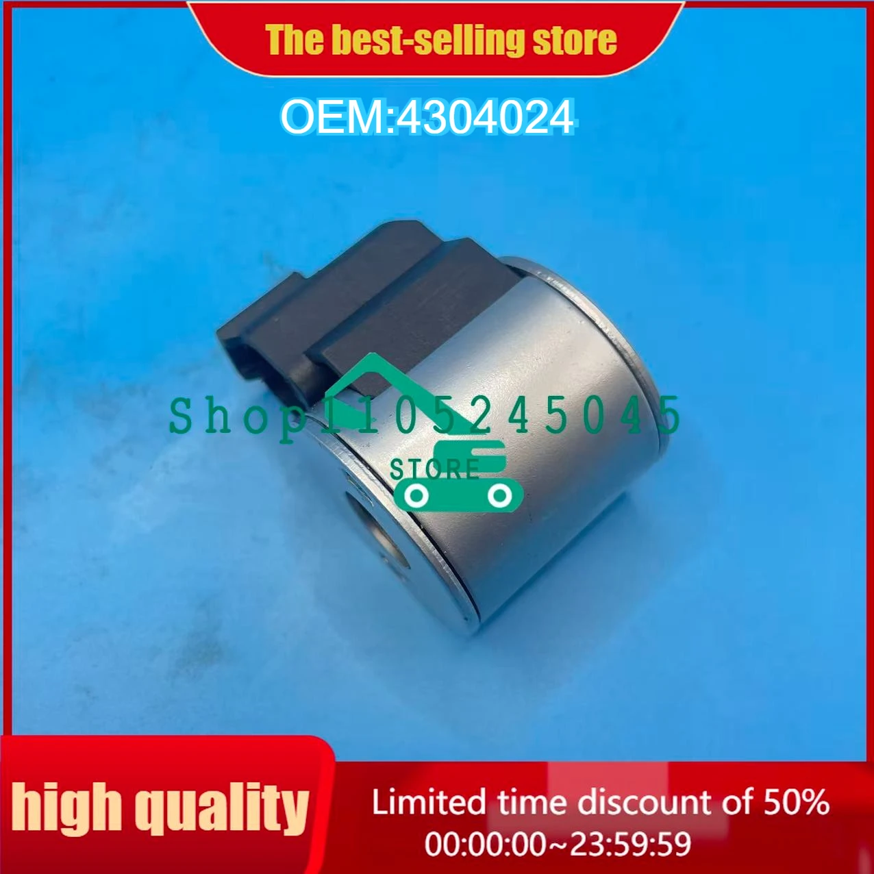 

Гидравлическая катушка соленоида 12В 24В 4304012 4304024 4303624 4303612, внутренний диаметр 13 мм, высота 36 мм