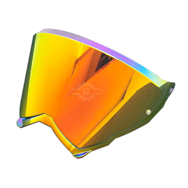 

Козырек для шлема AX9 для AGV AX9, мотоциклетный раллийный внедорожный шлем, козырек, очки с покрытием, серебристый, золотой, сменные линзы