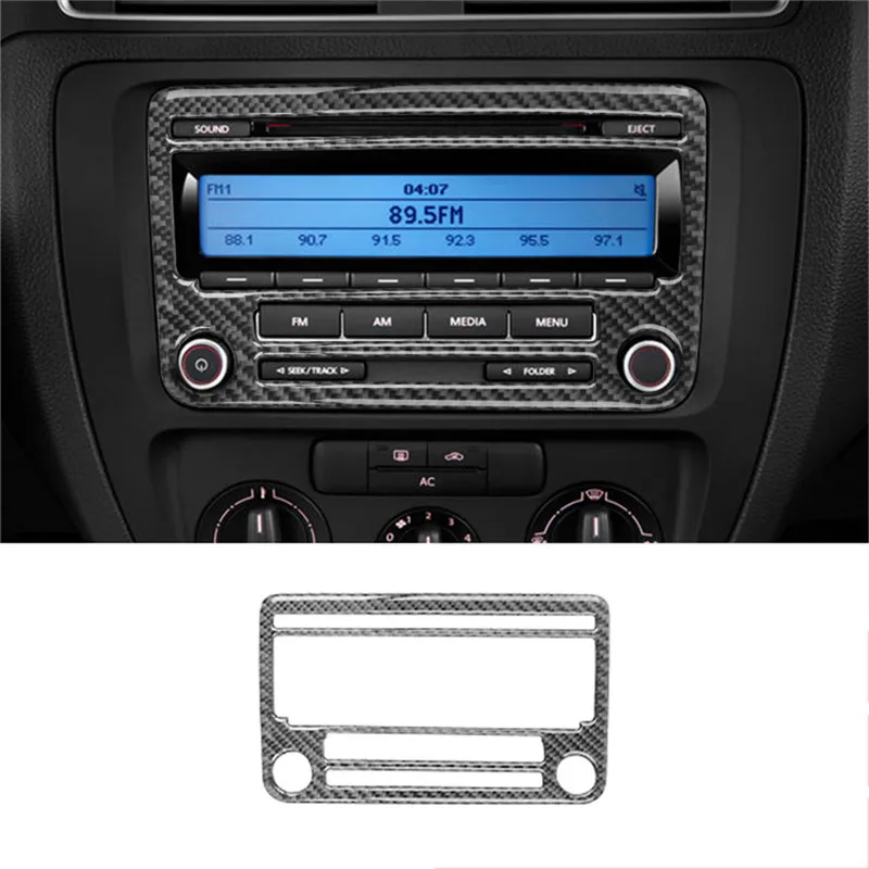 Auto Innen Dekoration Schutz Carbon Faser Aufkleber Für Volkswagen VW Jetta 2011 2012 2013 2014 Auto Styling Zubehör – Detail 11