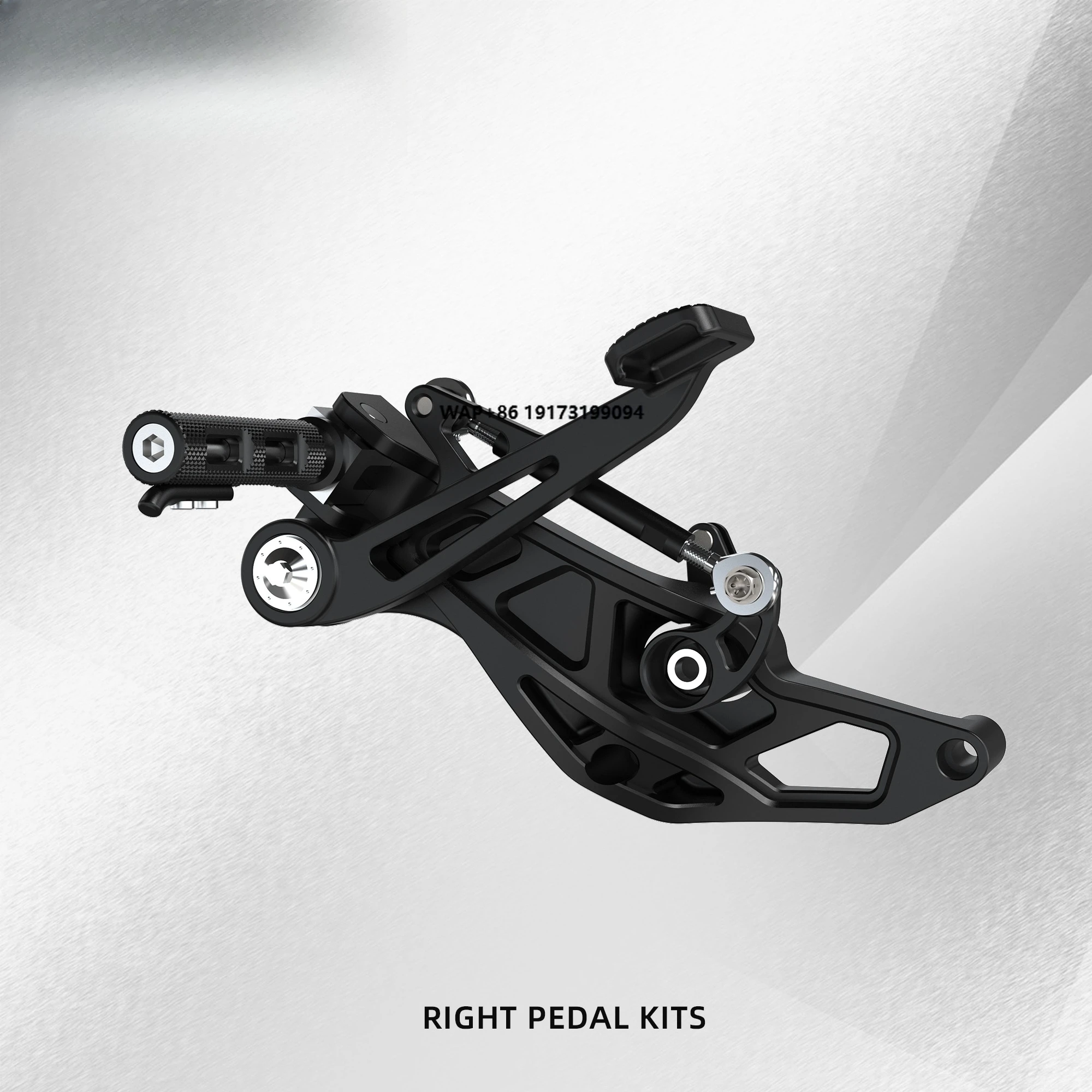 Inca king Adjustable CNC Aluminum Alloy Lower Foot Peg Assembly Lightweight for 2017-2025 for Glide Motorcycle Accessories