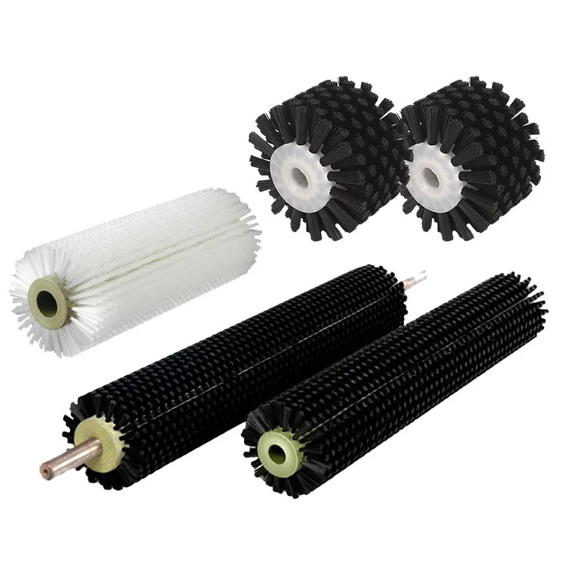 Industrial brush roller cleaning machine