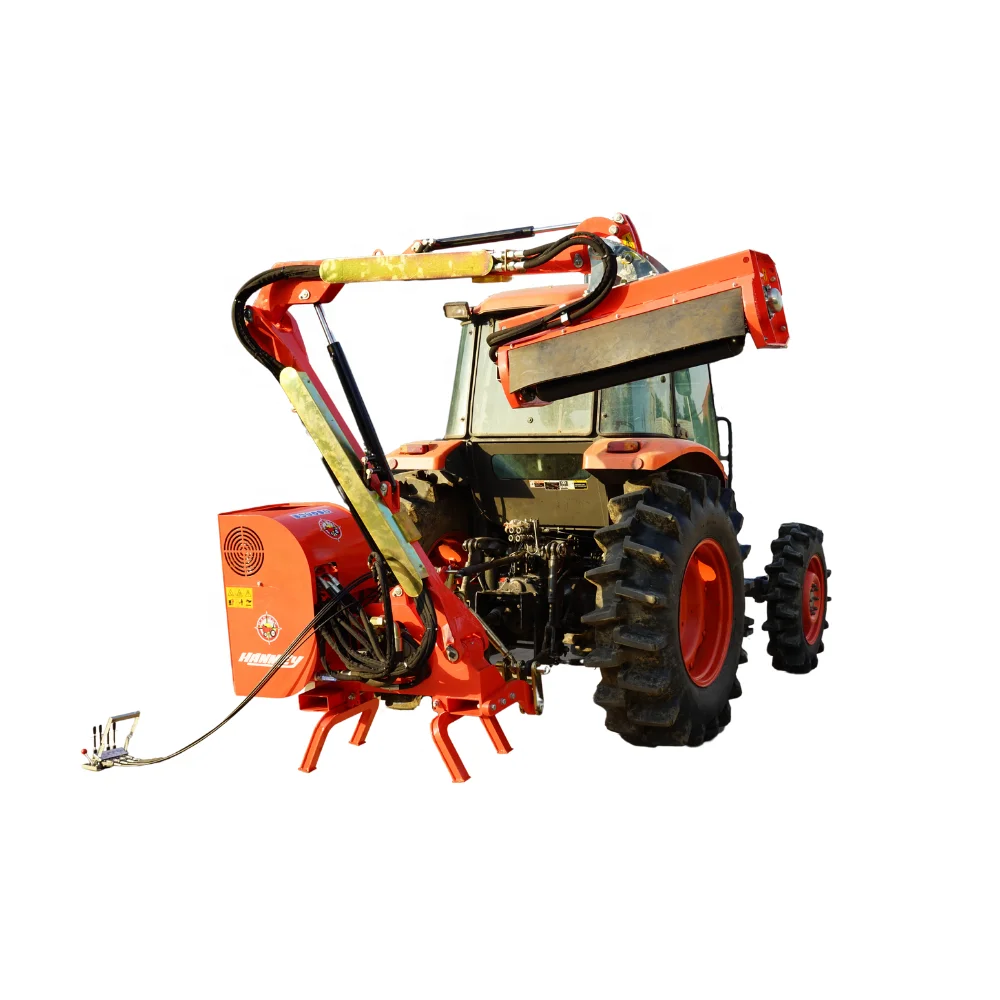 Tractor Implements 3 Point Arm Hedge Cutter PTO Boom Flail Mower Brush Cutter Mulcher
