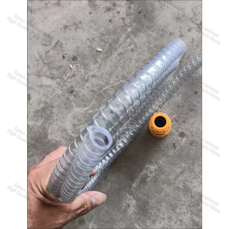 Lithium Battery High-Pressure Washer Steel Wire Inlet Hose - Home Wireless Car Washer Accessory, Specialized Steel Braided Hose