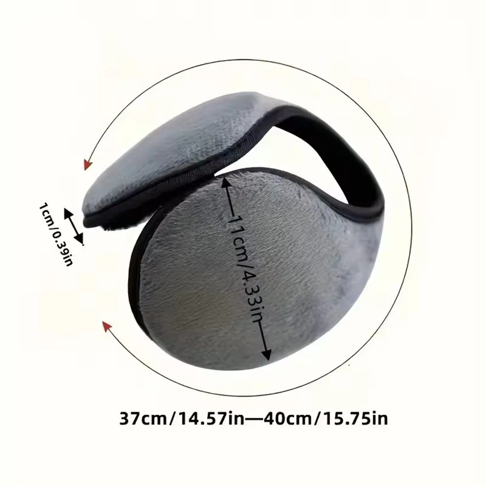 1 шт., теплые наушники, милые осенние и зимние, чтобы согреться, удобные грелки унисекс, плюшевые наушники с имитацией кролика, оптовая продажа