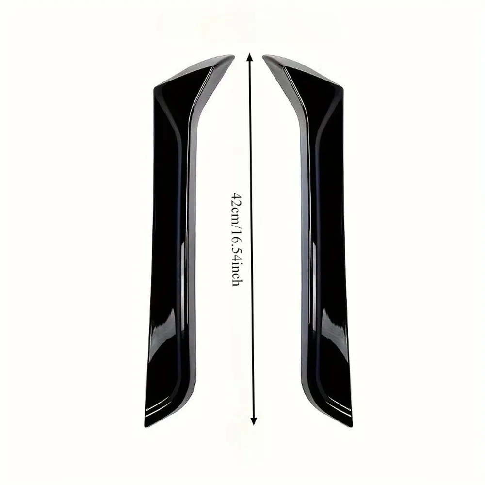 For VW T-Roc 2017+ Side Wing Rear Tail Spoiler Decorative Sticker, Waterproof Self-Adhesive Exterior Aerodynamic Trim Panel