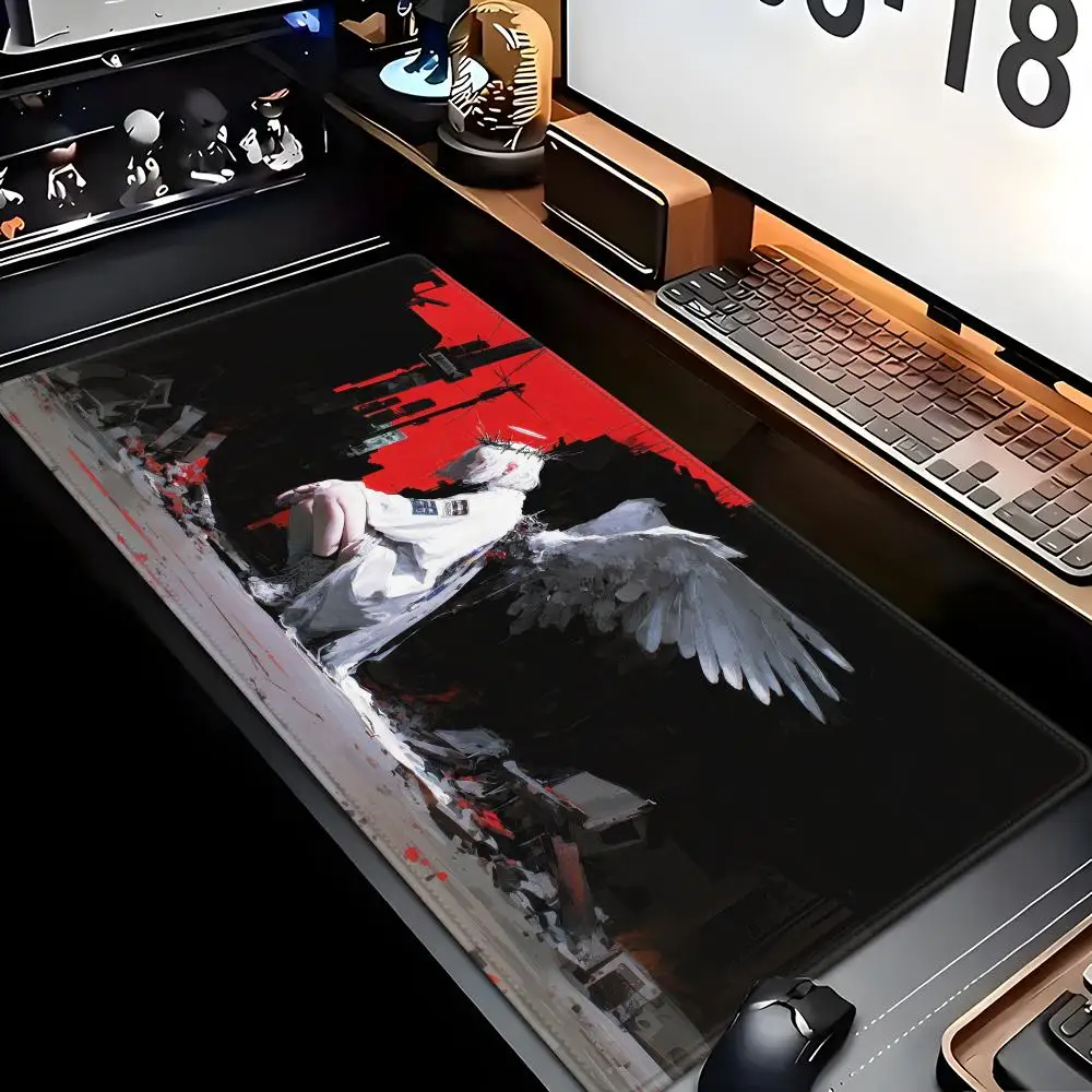 

Популярный в Китае коврик для мыши «Путешествие ангела», анимация, красивые игровые коврики XXL, эксклюзивные коврики для мыши, коврик для ПК, компьютера, нескользящий декор