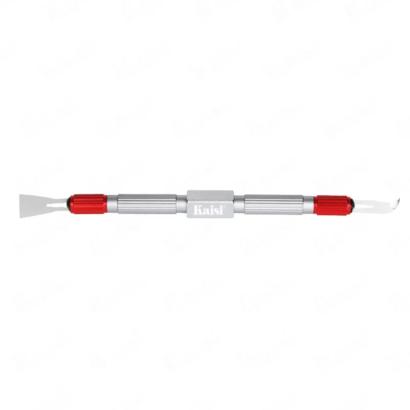 KAISI K-310 Double-headed IC Chip Glue Removal Blade with Handle Mobile Phone Motherboard Disassembly Repair Pry Tool