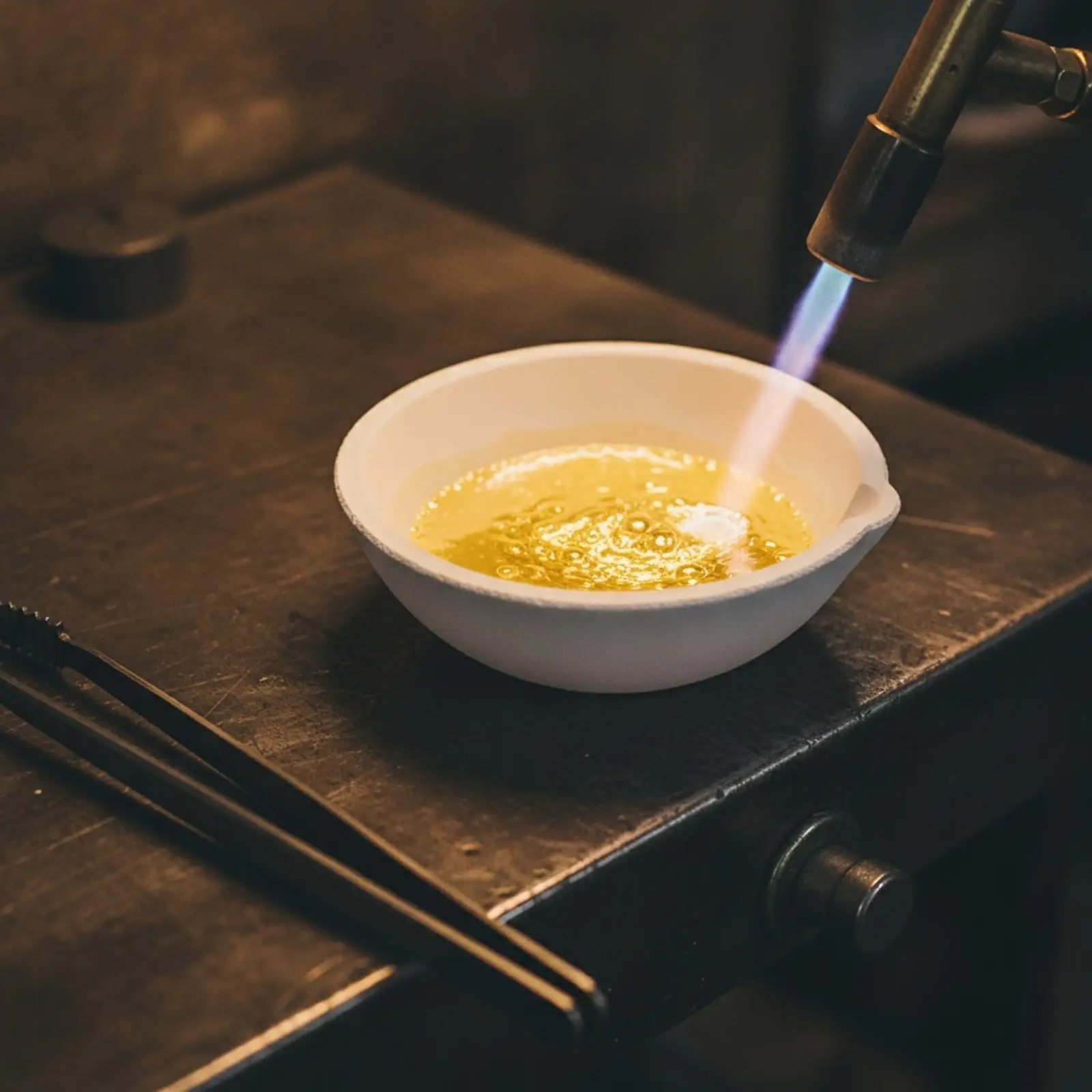 Thickened Quartz Melting Bowl for Precision Casting and Metalwork High Temp Heat Resistant Tool