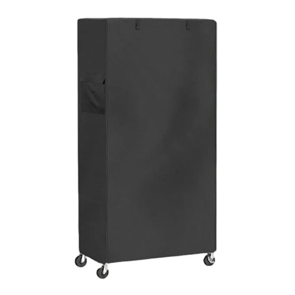 

Dustproof Shelf Cover Wire Shelf Cover For Shelving Units Heavy Duty Fabric Large Size Secure Fit Side Pockets