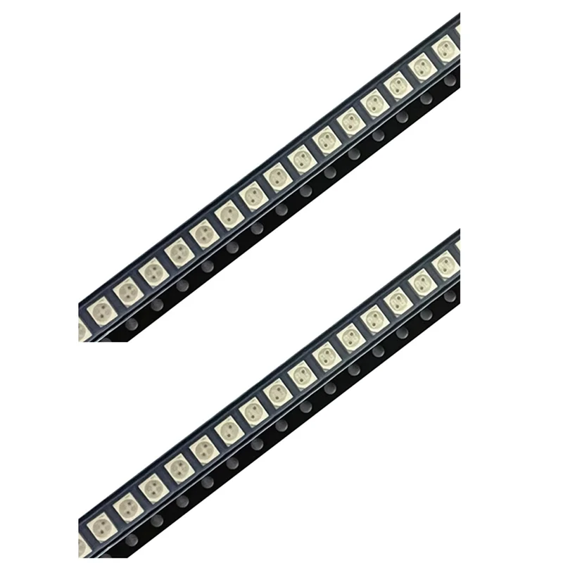 

LICE-200 шт. 3528 Янтарный + Желтый PLCC-4 Обратный столб, 617 Нм + 587 Нм, 50 мА 2 В 0,1 Вт Двухцветные светодиодные лампы SMD Световые бусины LAYT67B