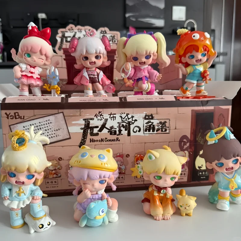 

New Hot Genuine Youbu Third Generation Unseen Corner Series Blind Box Cute Toys Ornaments Doll Collection Figurines Girls Gifts
