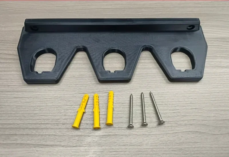 ABS Battery Wall Mount Holder For Ryobi 18V ONE+ Plus 3 Battery Wall Shelf Bracket Storage Rack