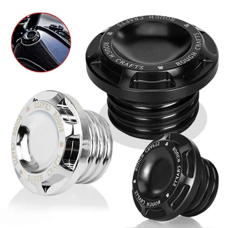 

1PCS Motorcycle Black Fuel Gas Cap Oil Tank Cover For Harley Sportster XL1200 X48 883