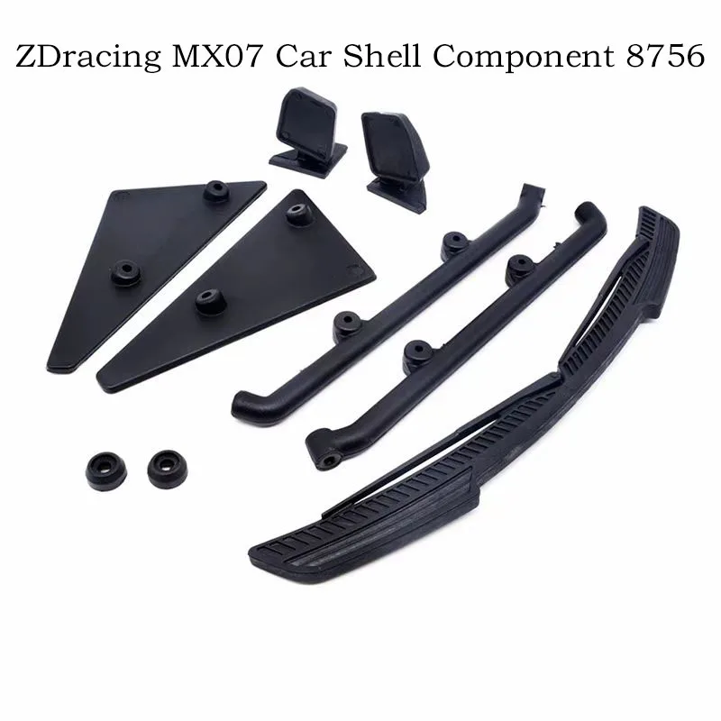 ZD Remote Control Car MX07 ZD MX07 Bigfoot Car Parts Car Shell Pillar Wheel Raptor Protective Shell ZD MX07 Raptor Bigfoot Car