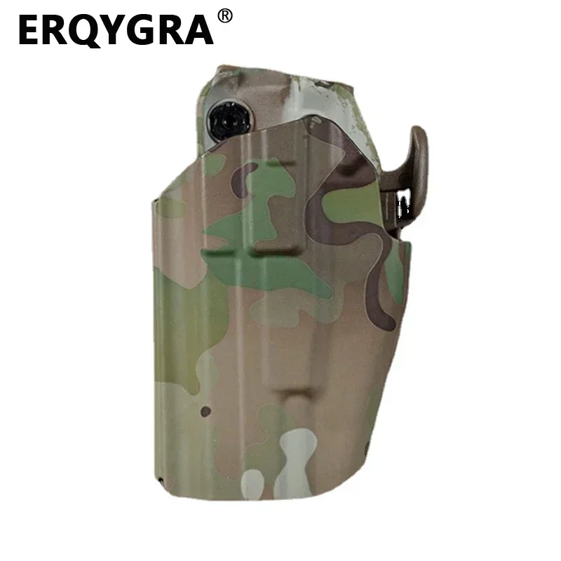 ERQYGRA Tactical Universal Holster STANDARD Left Hand Molle Pouch Waistband Beltclip Glock 17 Waist Accessories Hunting Magazine