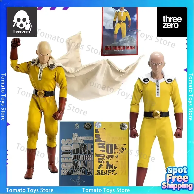 Threezero for One Punch Man Saitama 1/6 Scale Limited Edition Anime Action Figure Season 2 Collectible Doll Model Toy