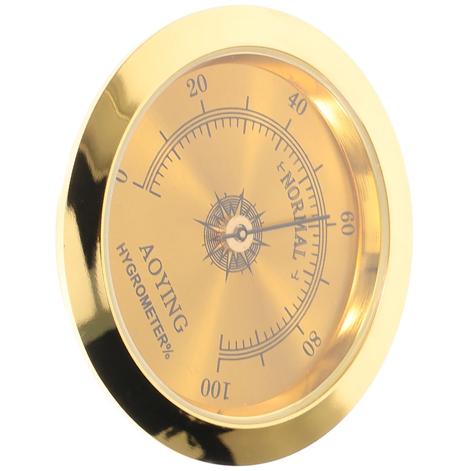 

Humidity Meter Hygrometer Acoustic Guitar Moisture Monitor Mini Hygrometer Guitar Accessories Durable Metal Clear Display