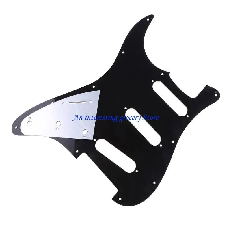 652D 1set SSS Elektrische Gitarre Schlagbrett Zurück Platte Pickup Abdeckung Knöpfe Tipps Für St SQ – Detail 10