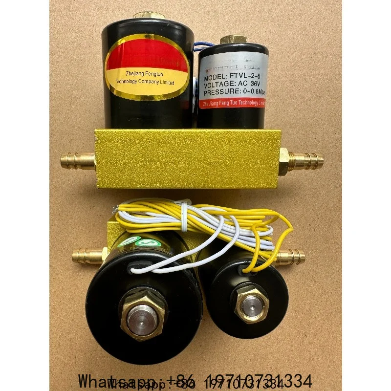New Plasma Solenoid Valve VZ-2.2 Two-position Two-way Built-in Air Pump External Welding Machine Maintenance Parts