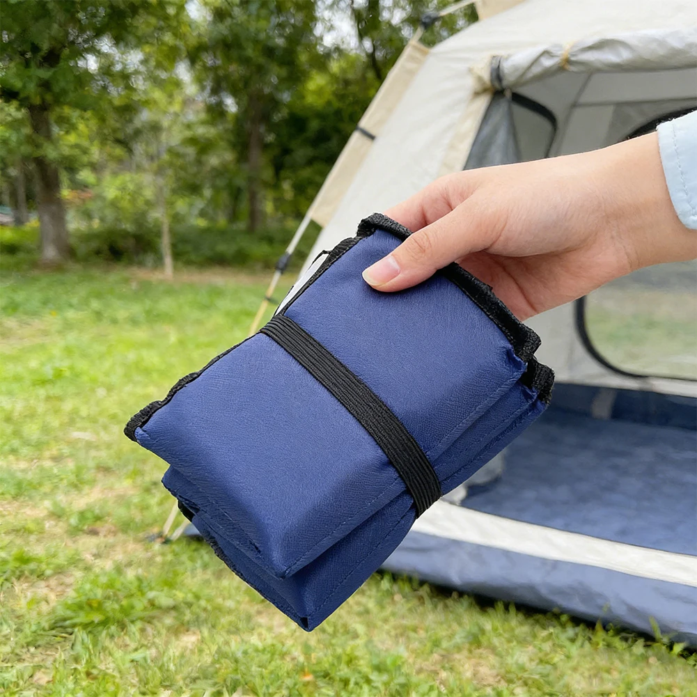 Thick Waterproof Moisture Proof Camping Pad Outdoor Picnic Hiking Sitting Mat Portable Folding Travel Cushion Ground Sheet New view 3