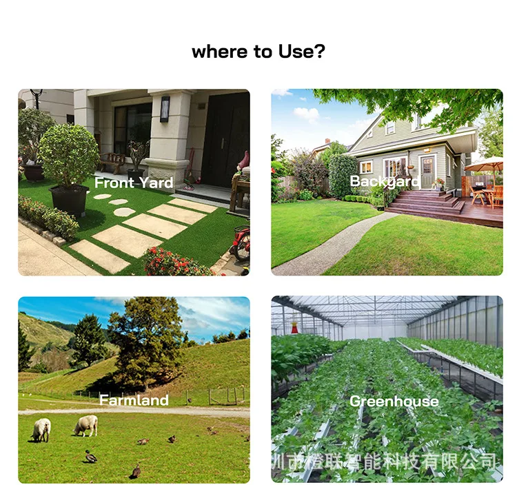 TUYA WiFi Smart Irrigator 8CH Remote Timed Automatic Watering Wireless Water Valve Controller