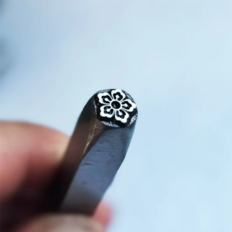 Professionelles Metallprägewerkzeug-Set Stahlstempel für Schmuckherstellung Gold Silber Gravur DIY Bastelset Geschenk – Detail 7