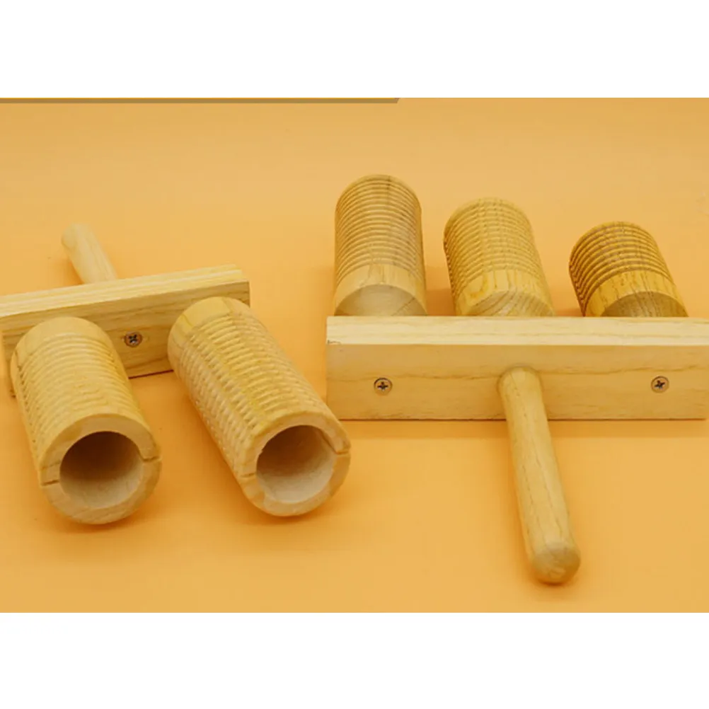 オルフ教育用楽器-高音・中音・低音クラッパー-木製パーカッション-子供向け-聴覚スキル開発-リズムトレーニング