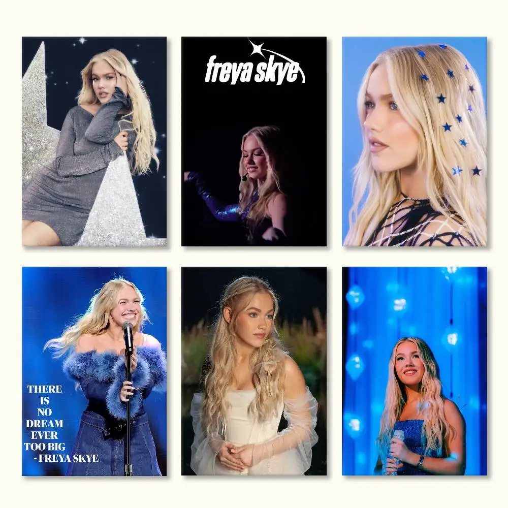 Singer F-Freya S-Skye Stardust 2026 Poster HD Quality Wall Art Retro Posters For Home Room Wall Decor Self Adhesive