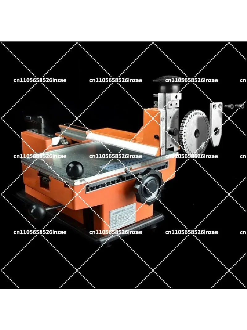 Manual Steel Embossing Machine for Metal Aluminum Alloy Tag Stamping, Label Engraving, Marking Tool
