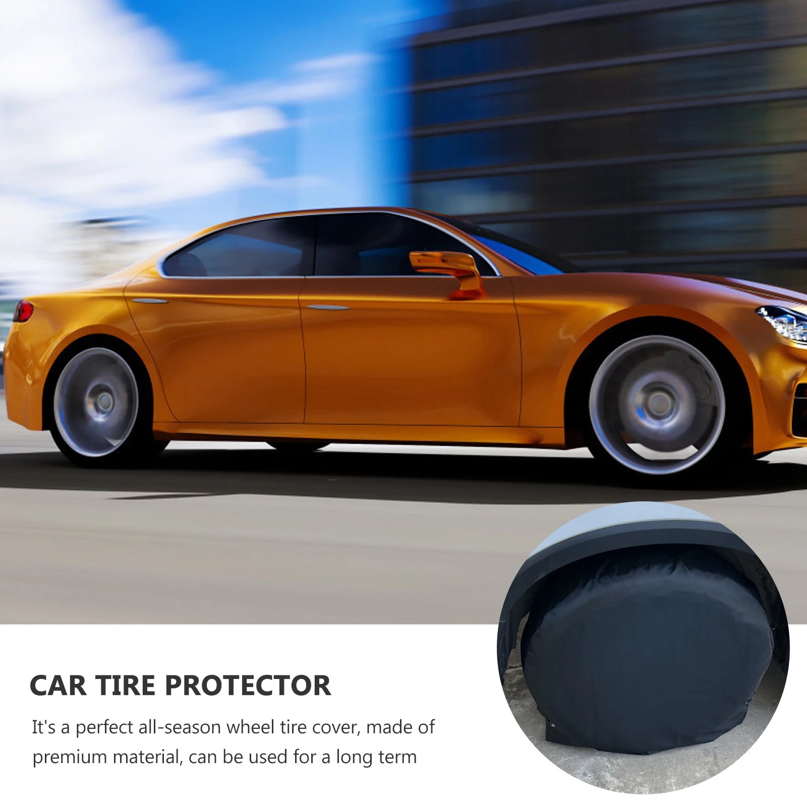 

Waterproof Tire Cover Wheel Protector Car Oxford Cloth Auto Supplies Covers Protective Dust-proof