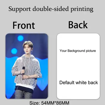 客製化韓流照片卡 Lomo 商業相簿照片 韓流卡片禮品 10 最佳銷售 客製化卡片 - №2