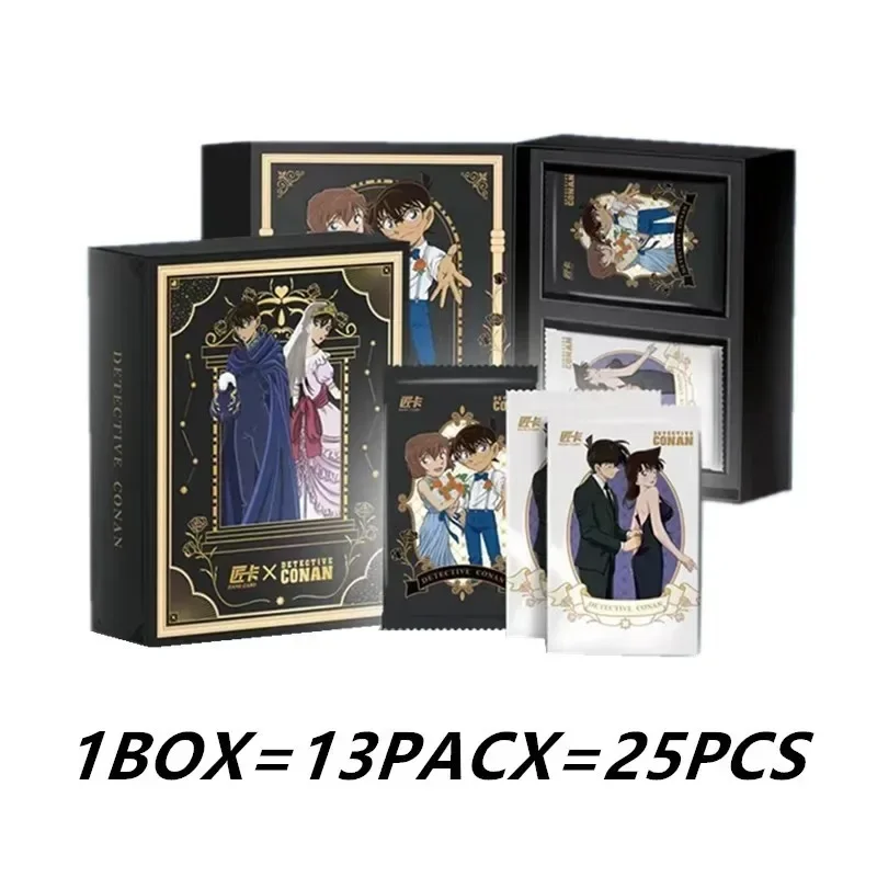 Original KAYOU Anime Detective Conan Cards Insight Pack Reasoning Hobby Collection Trading Card Kudo Shinichi Kidd Boy Game Toy