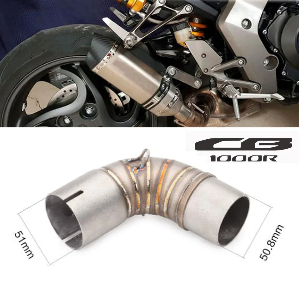 CB1000R Motorcycle Performance Accessories Muffler Exhaust CB1000R In 2008-2018 In The Middle