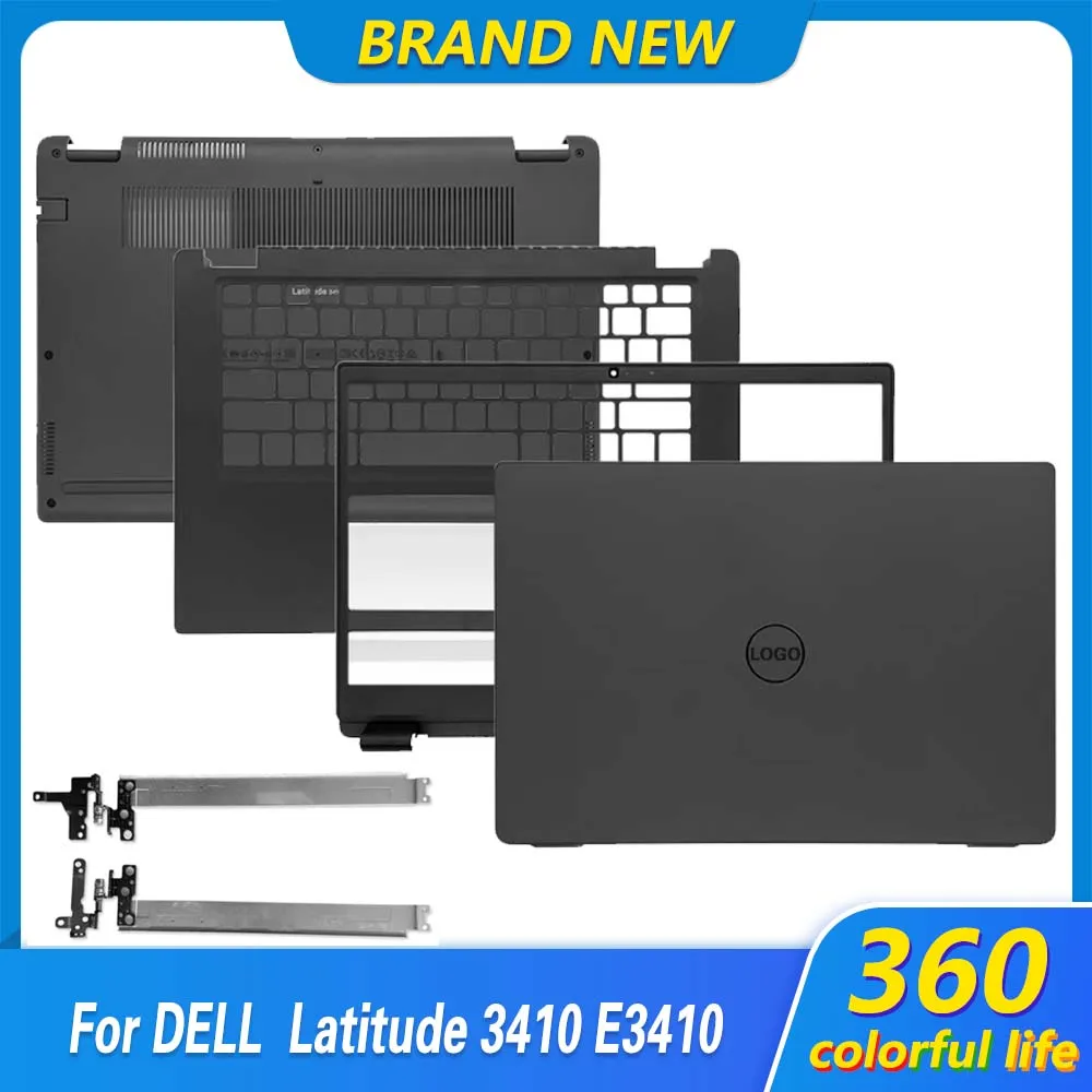 New Laptop Top Case For Dell Latitude 3410 E3410 LCD Back Cover Front Bezel Palmest Lower Bottom Case 0GMYC0 00MC2P 0VMY1K